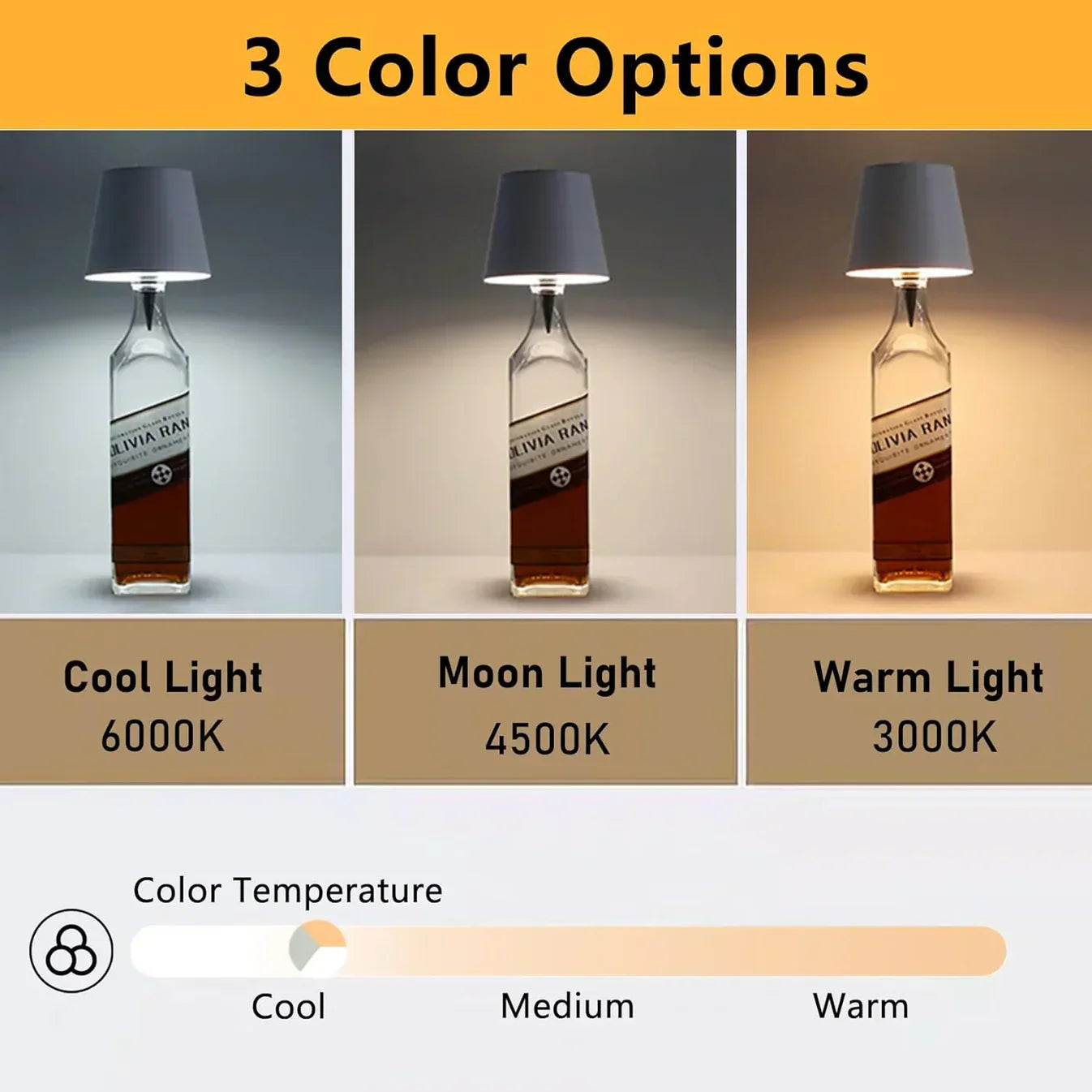 Wireless Bottle Lamp
