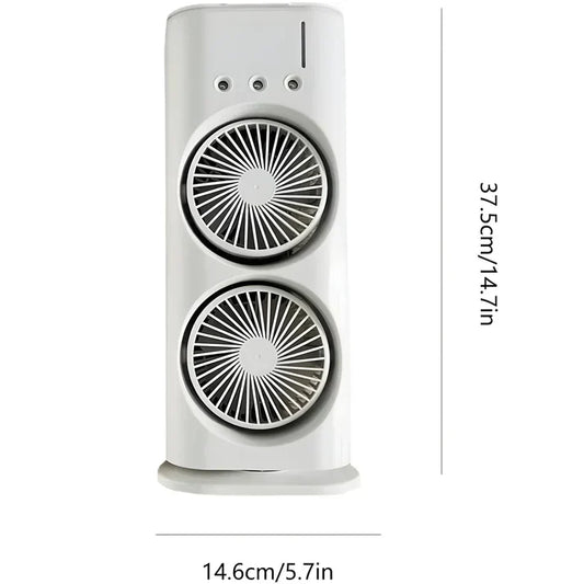 CoolBreeze Pro Portable Double Fan Air Cooler
