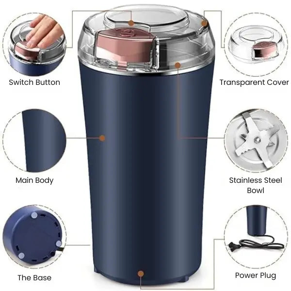 PureGrind™ – Fresh Grounds, Perfectly Pulled | Grind Your Favorites in Seconds